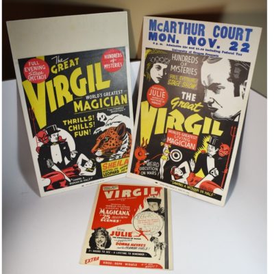 3 The Great Virgil Window Cards: from Virgil’s Own trunks!