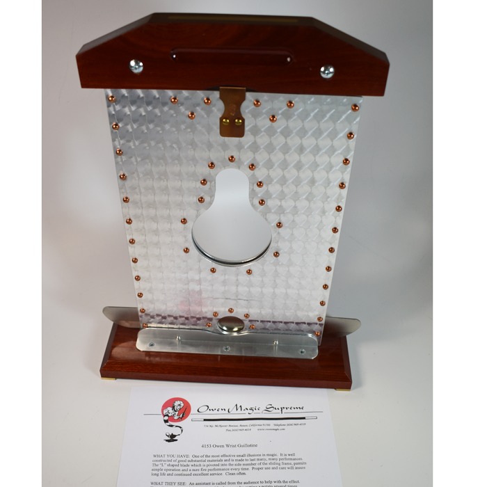 Owen Wrist Guillotine: rare: one of 7 manufactured. - Image 5