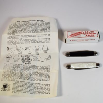Enardoe Color Changing Knives: 1974