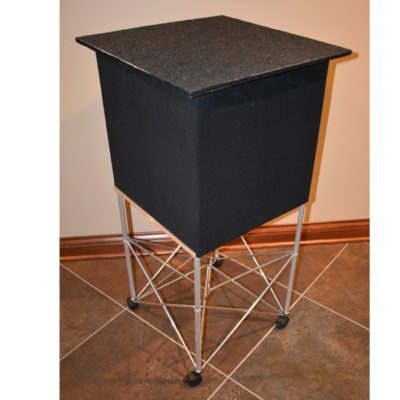 The Qble Compact Cube Table from Spider of Berlin: now folds to half it size for packing! - Image 3