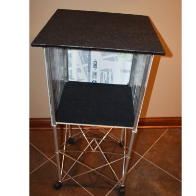 The Qble Compact Cube Table from Spider of Berlin: now folds to half it size for packing! - Image 4