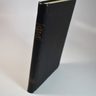 It's Easier than You Think Buckingham: 1952 first edition autographed
