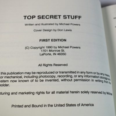 Top Secret Stuff: Michael Powers: 1990 first edition - Image 2