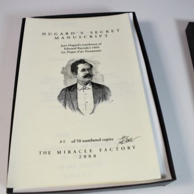 Hugard's Secret Manuscript: #11 of 50 Miracle Factory 2008