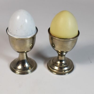 Two Vintage Egg Cups circa 1950 and 1920