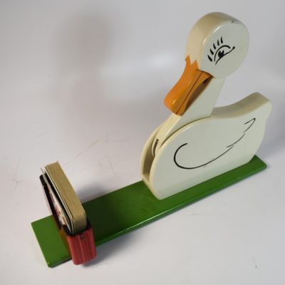 Vintage Card Duck circa 1960
