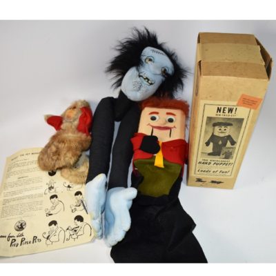 Vintage Puppet Package: Maher Studios, Applause and Pied Piper