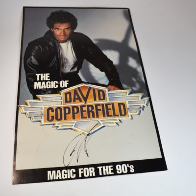David Copperfield Autographed window card - Image 3