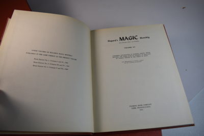Hugard's Magic Monthly: complete bound file - Image 3