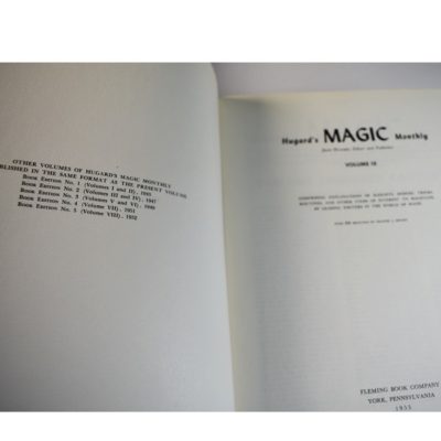 Hugard's Magic Monthly: complete bound file - Image 5