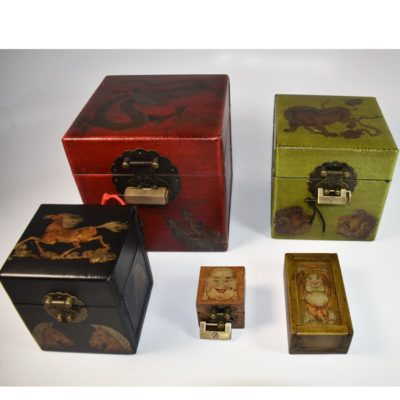 Buddha's Treasure (4 Piece Nest of boxes with rattle box) from Fantasma (no longer available)
