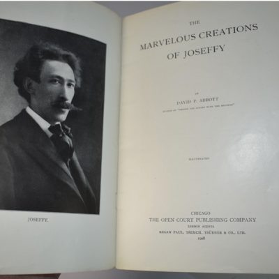 Marvelous Creations of Joseffy by David P. Abbott: 1908 scarce - Image 6