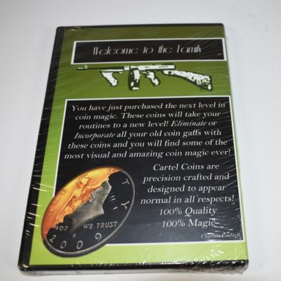 Cartel Coins by Chastain Criswell and Magic City Magic: new unopened - Image 2