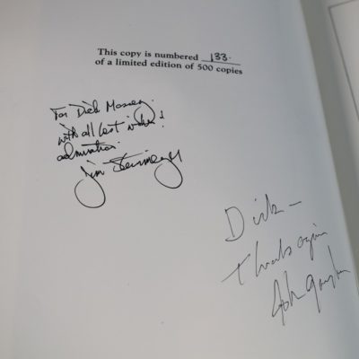 The Mystery of Pyscho: John Gaughan and Jim Steinmeyer: Original 1986: Autographed by Both to Doc Mossey: scarce - Image 2
