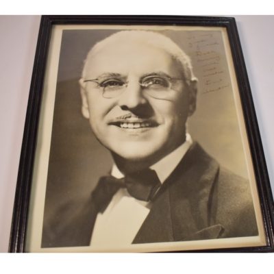 Bert Allerton Photo autographed to Doc Mossey