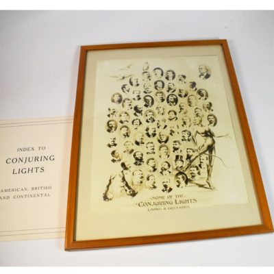 Original Conjuring Lights Living and Deceased 1898 with Index