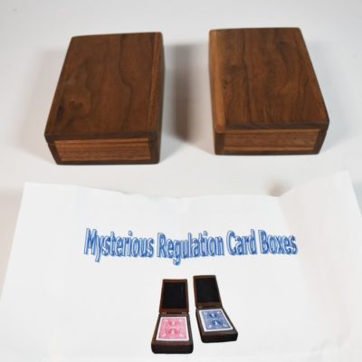 Mysterious Regulation Card Boxes the Trickery
