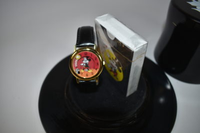 Mickey the Magician Magic Watch, Wooden Top Hat Carry Case and Mickey Playing Cards - Image 2