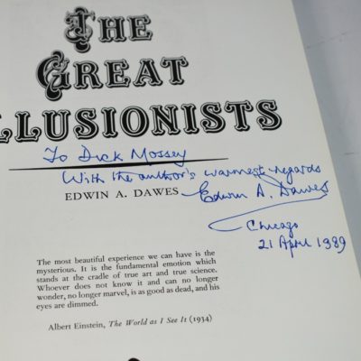 Great Illusionists: signed by Dawes to Mossey - Image 2