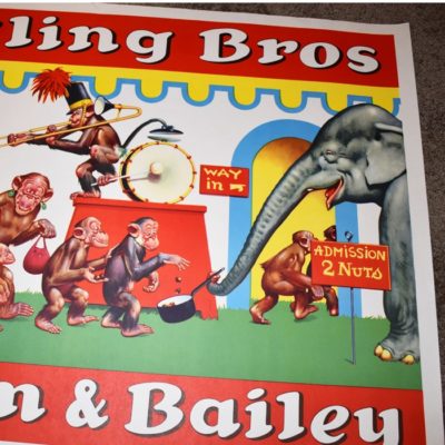 Ringling Brothers Barnum and Bailey Circus Poster 1950’s - Image 2