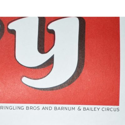Ringling Brothers Barnum and Bailey Circus Poster 1950’s - Image 4