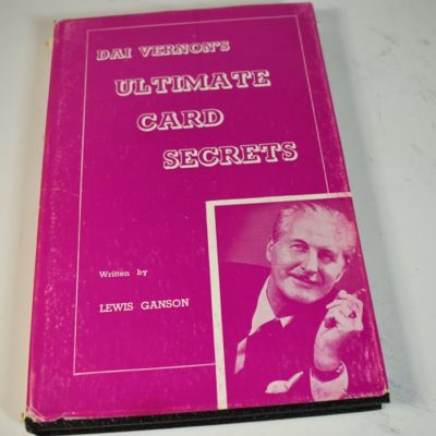 Dai Vernon Ultimate Card Secrets signed by Vernon: Harry Stanley