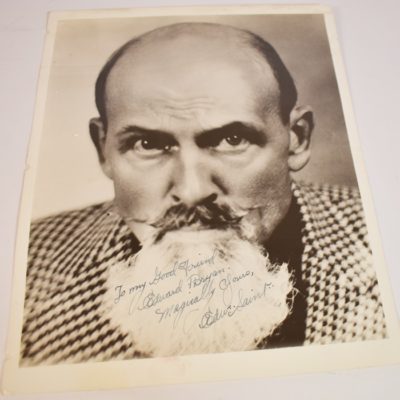 Ed Saint Signed Photo: circa 1935