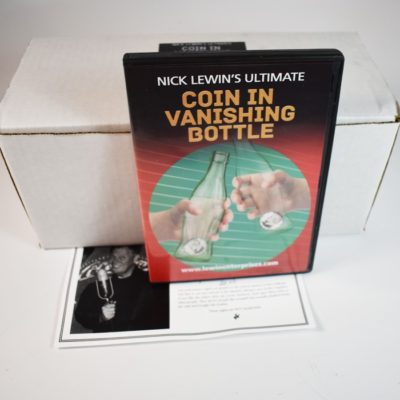Nick Lewin's Ultimate Coin in Vanishing Bottle: new: #23 of 50 produced
