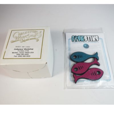 Chance Wolf Fishstiks and Bagels and Locks by Collectors Workshop: as new - Image 2