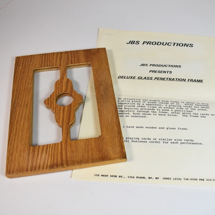 Vintage Deluxe Glass from JBS Productions Magic Collectibles