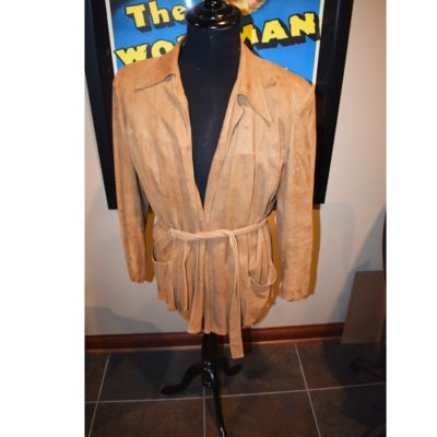 Harry Blackstone Sr. personal leather coat - Image 2