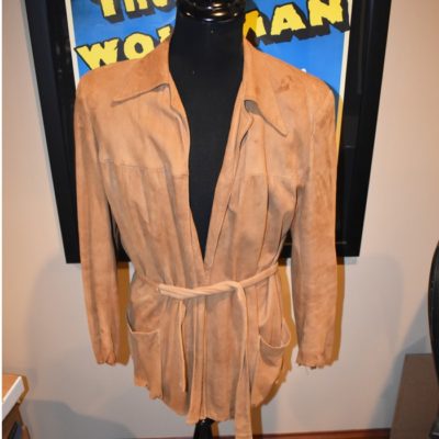 Harry Blackstone Sr. personal leather coat