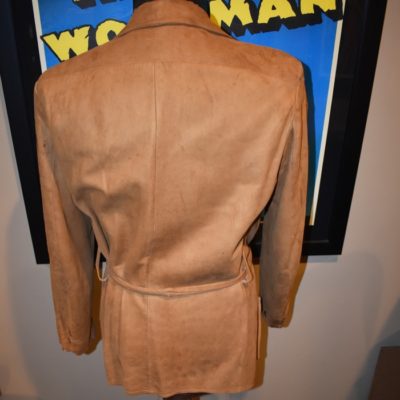 Harry Blackstone Sr. personal leather coat - Image 3