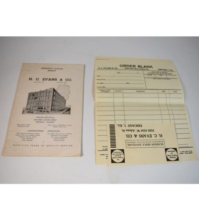 H. C. Evans circa 1945 Gambling Catalog of Straight and Crooked Gambling Devices - Image 2