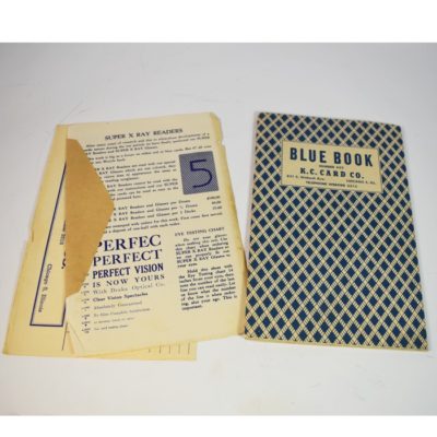 K. C. Card Co. Blue Book #432 circa 1940's Gaffed and Straight gambling items - Image 3