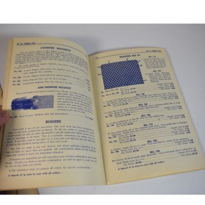 K. C. Card Co. Blue Book #432 circa 1940's Gaffed and Straight gambling items - Image 5