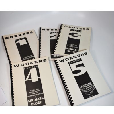 Micheal Close Original Workers Series volume 1-5
