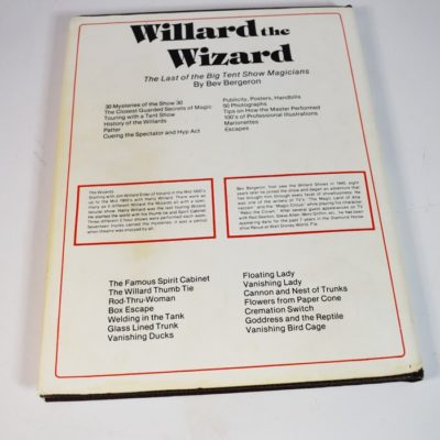 Willard the Wizard by Bev Burgeron autographed - Image 4