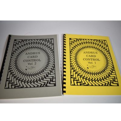 Andrus on Card Control 1 and 2: both signed and numbered #640: includes two advertising pieces! - Image 2
