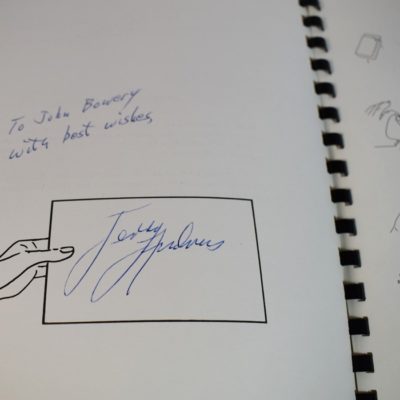Andrus on Card Control 1 and 2: both signed and numbered #640: includes two advertising pieces! - Image 6