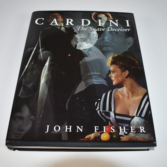 Cardini The Suave Deceiver 2007 Miracle Factory with special 100th Ann. Davenport bookmark and postcard