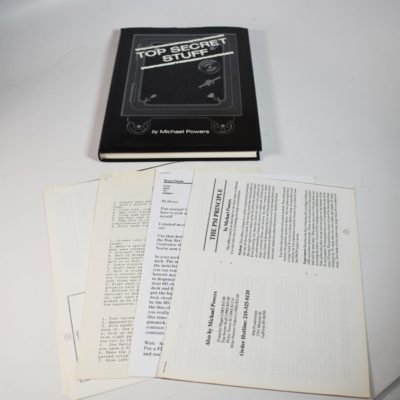 Top Secret Stuff by Michael Powers 1990 first edition with extras - Image 2