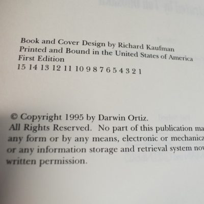 Darwin Ortiz Cardshark 1995 first edition - Image 3