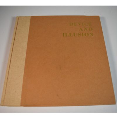 Device and Illusion inscribed to Mossey: 1991 first edition and print