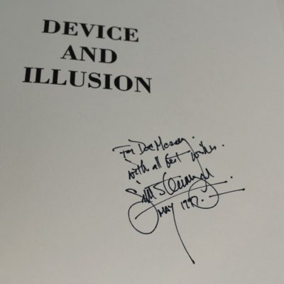 Device and Illusion inscribed to Mossey: 1991 first edition and print - Image 2