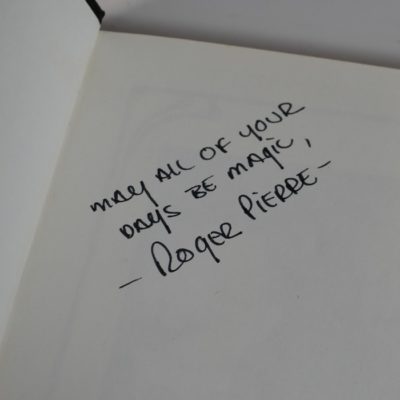 Magic of Francis Carlyle by Roger Pierre Autographed 1975 - Image 3