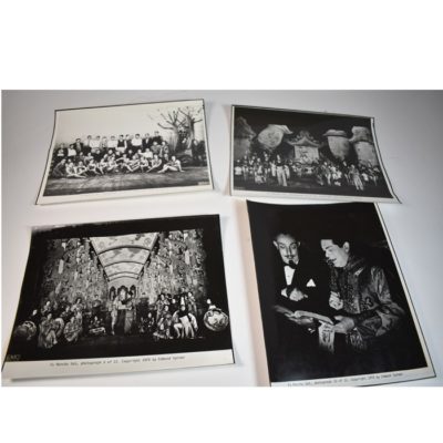 Edmond Spreer (Fu Manchu Illusion Builder)  Fu Manchu issued Photo Package: 12 photos and descriptions: 1976 - Image 2