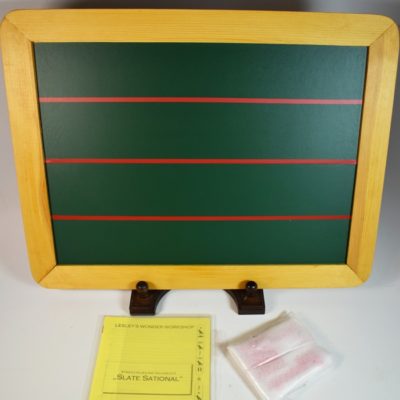 Slate Sensational by Ted Lesley’s Wonder Workshop: never used and not available!
