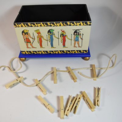 Egyptian Peg Box from Limited Editions Magic: new and one of 13 made! Long unavailable! - Image 4