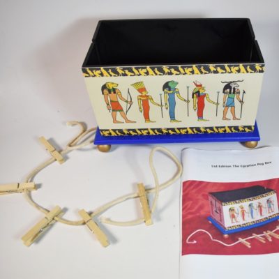 Egyptian Peg Box from Limited Editions Magic: new and one of 13 made! Long unavailable! - Image 5